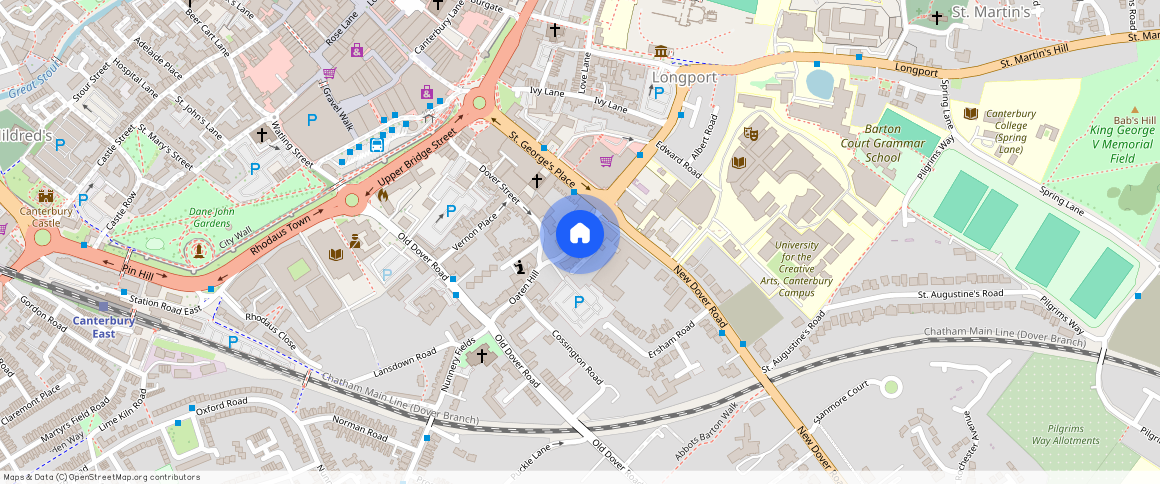 Upper Chantry Lane, Canterbury, CT1