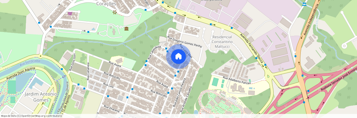 Rua Catanduva, 371, Sorocaba, Sorocaba - SP, 18085-385, Brazil