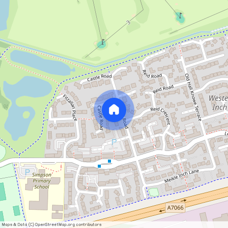 Castle Road, Wester Inch Village