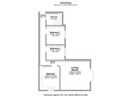 2 bedroom flat to rent - Photo 5