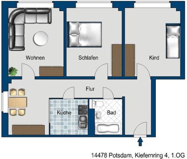 Kiefernring 4, 14478 Potsdam OT Waldstadt I und II - Foto 2