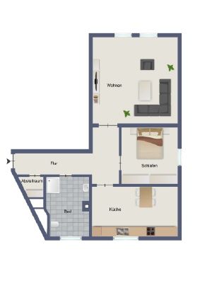 2-Zimmer-Erdgeschosswohnung auf der Ebertallee! - Photo 3