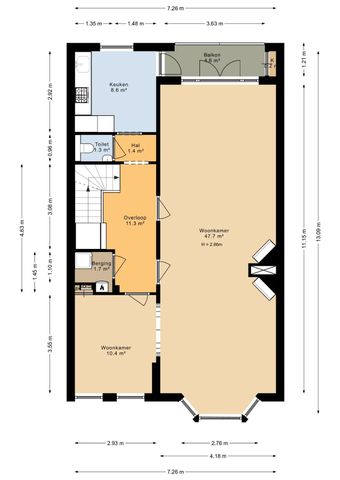 Te huur: Appartement Rubensstraat in Amsterdam - Photo 4