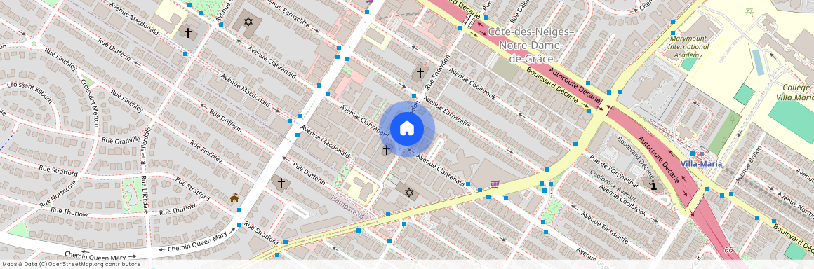 5500 Rue Snowdon, Montréal, Montréal, Ile de Montréal, H3X 1Y6