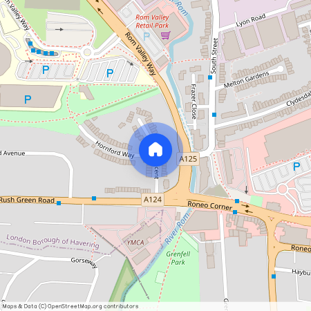 Rom Crescent, Romford, RM7