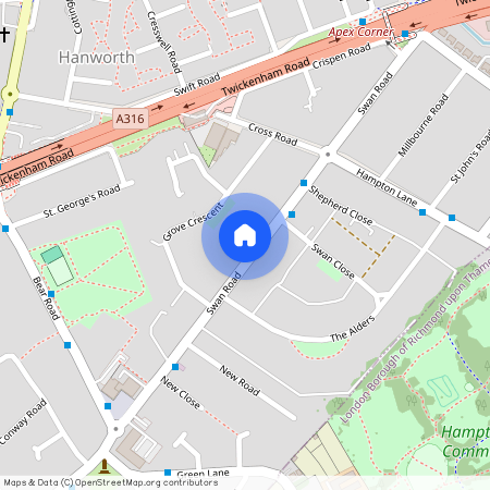 Swan Road, Hanworth, Feltham, TW13