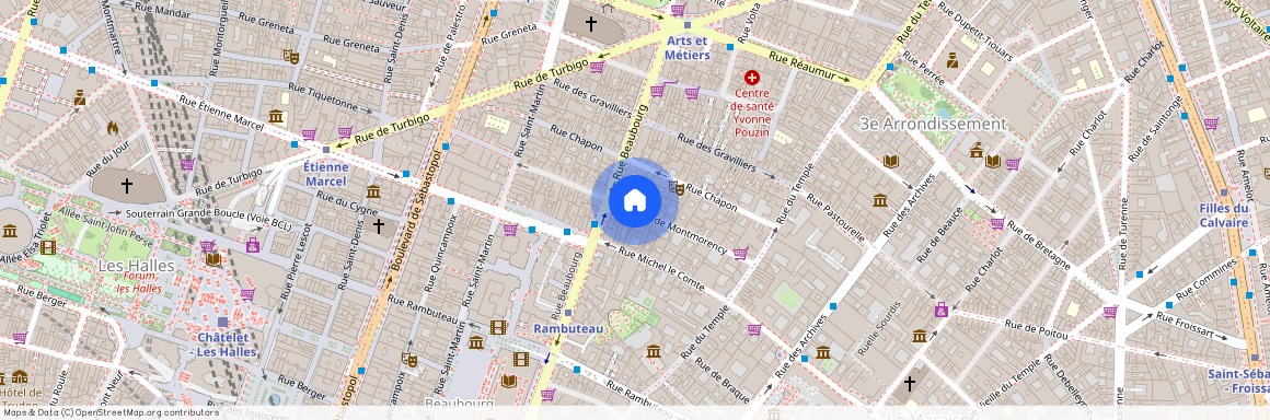 Building Rue de Montmorency - airbnyou - 1068320 - PAR, Rue de Montmorency, Paris