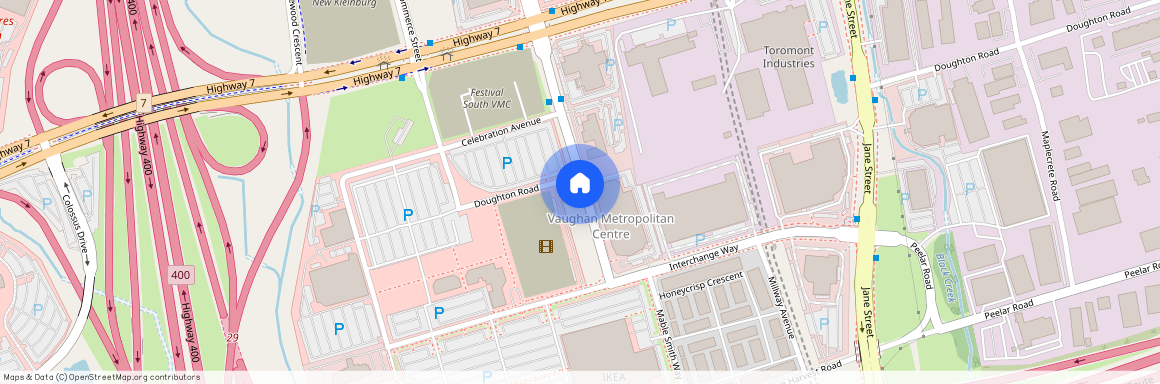 08 Interchange Way #2307, Vaughan, Vaughan Corporate Centre