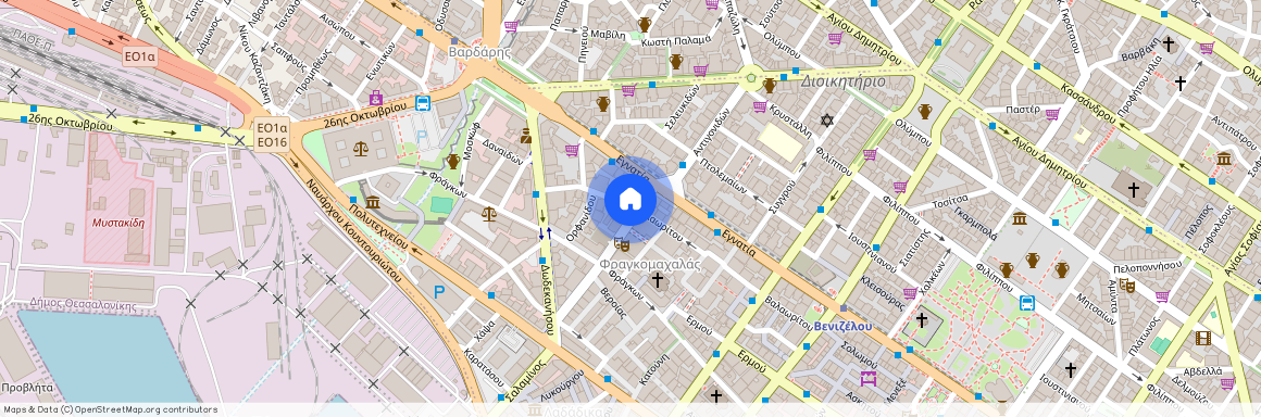 Πλατεία Εμπορίου - Ανω Λαδάδικα - Ιστορικό Κέντρο (Κέντρο Θεσσαλονίκης)