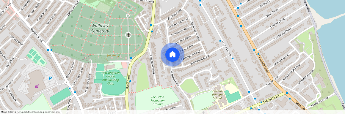 Withens Lane Wallasey Wirral, CH45