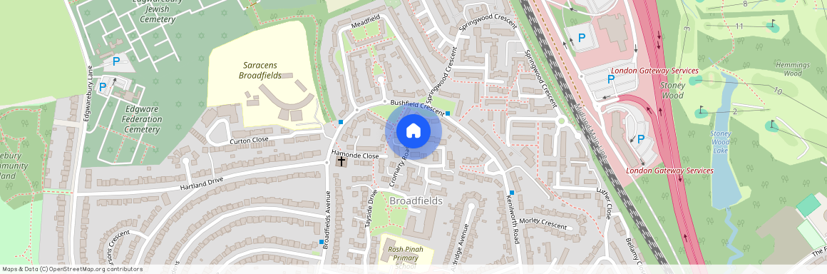 Bushfield Crescent, Edgware