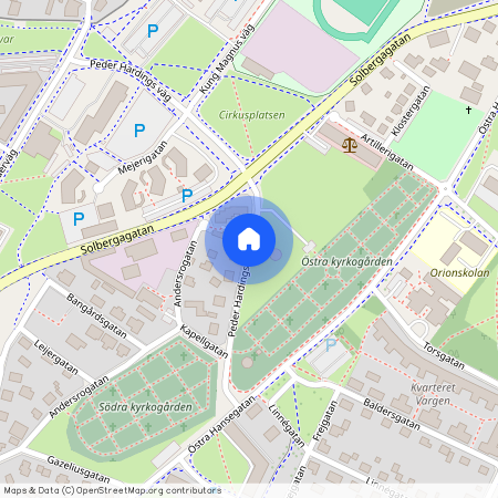 Peder Hardings väg, Visby