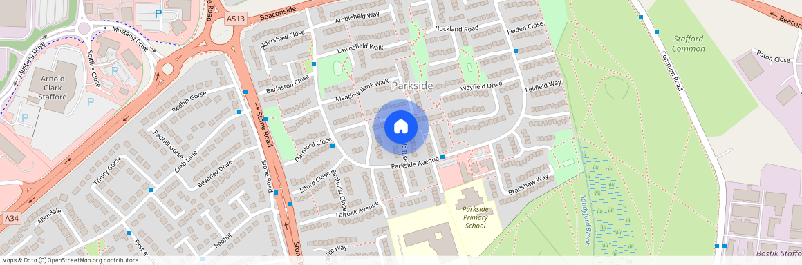 Springvale Rise, Stafford, ST16