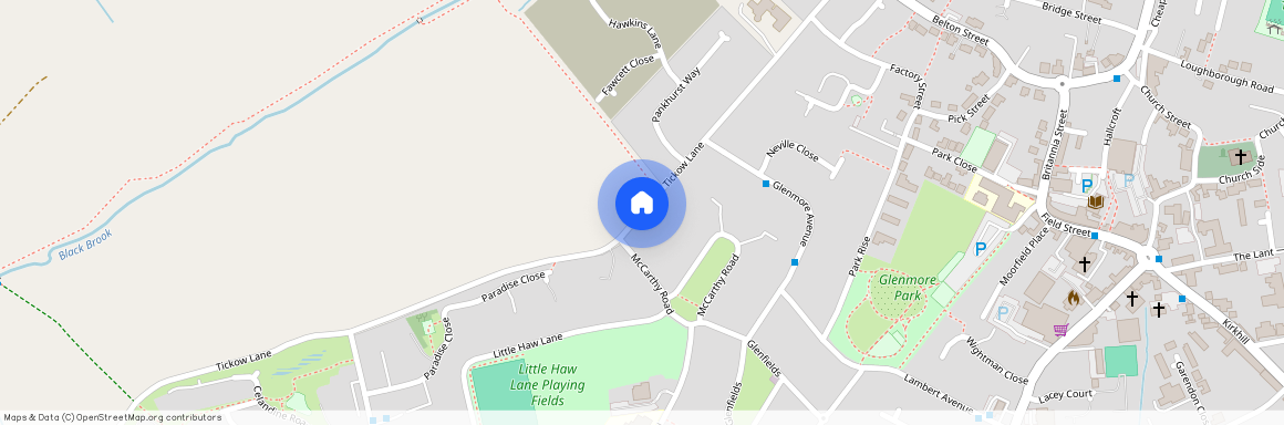 Tickow Lane, Shepshed, Le12