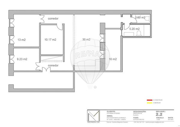 Apartamento T3 em Lisboa