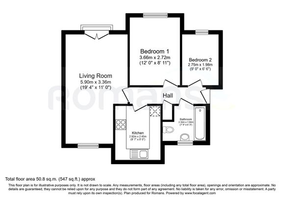 2 bedroom apartment to rent - Photo 1