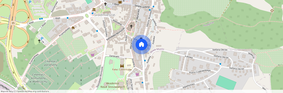 Śródmieście, Adama Mickiewicza, Wałbrzych