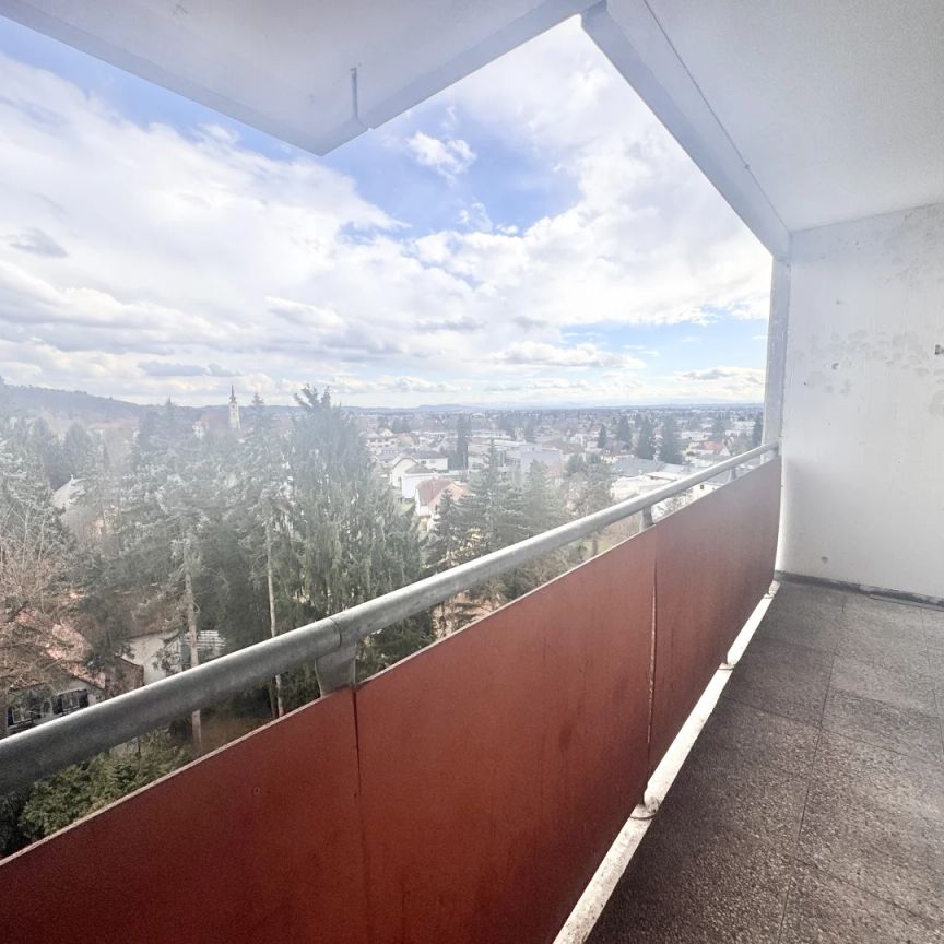 Sonnige 2-Zimmer-Wohnung mit Balkon in der Terrassenhaussiedlung, Graz - Photo 1