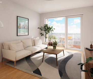 Lys 2-værelses lejlighed i Nørresundby med depotrum - Foto 3