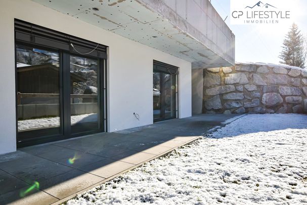 Hochwertige Wohnung mit kleinem Garten und Doppelgarage in Jochberg - Foto 1