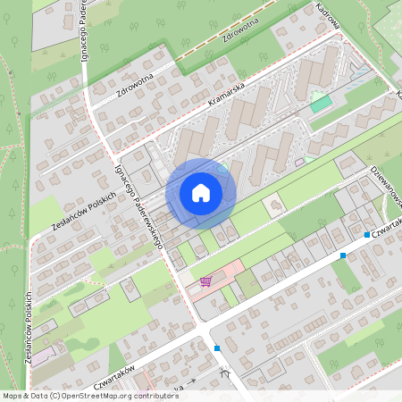 Warszawa, Rembertów, Stary, Rembertów, Paderewskiego, Ignacego