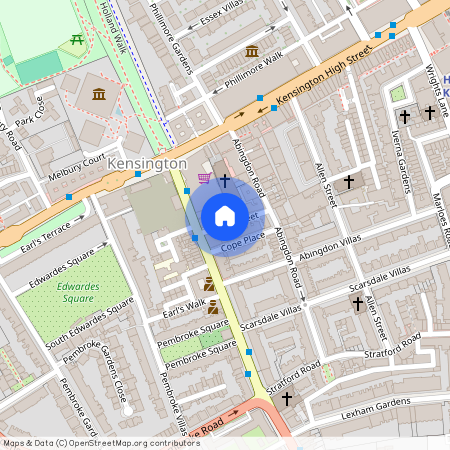 Pater Street, High Street Kensington, London, W8