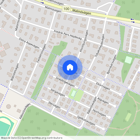 Rävavägen, Falsterbo