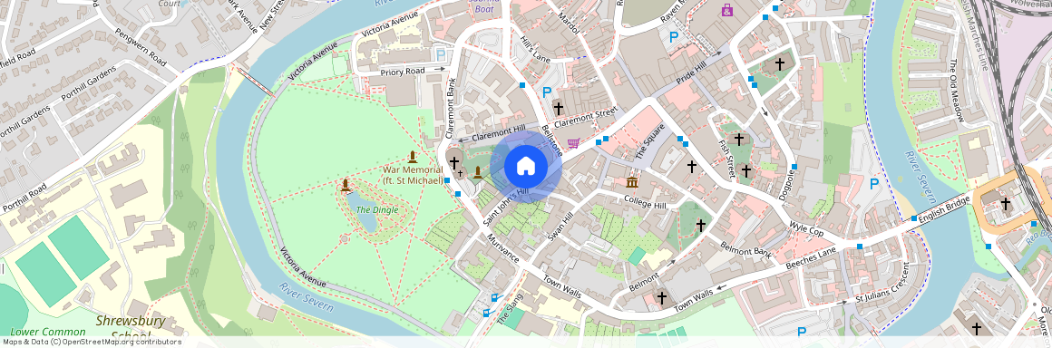 32, St Johns Hill, Shrewsbury, Shropshire