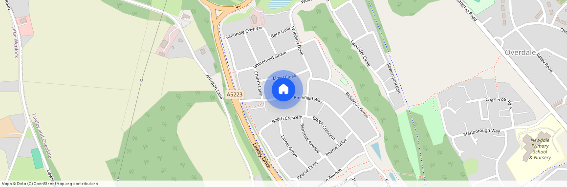 Birchfield Way Lawley, Way Law, Telford