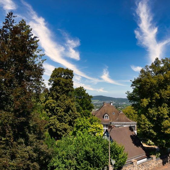 Helle, gemütliche 2-Zi-Whg. mit großem Balkon, weißem Wannenbad, Garage und Weitblick in Muffendorf - Foto 1