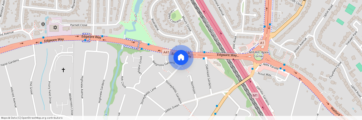 2 DOUBLE BEDROOM HOUSE WITH GARDEN - Magnolia Gardens, Edgware HA8