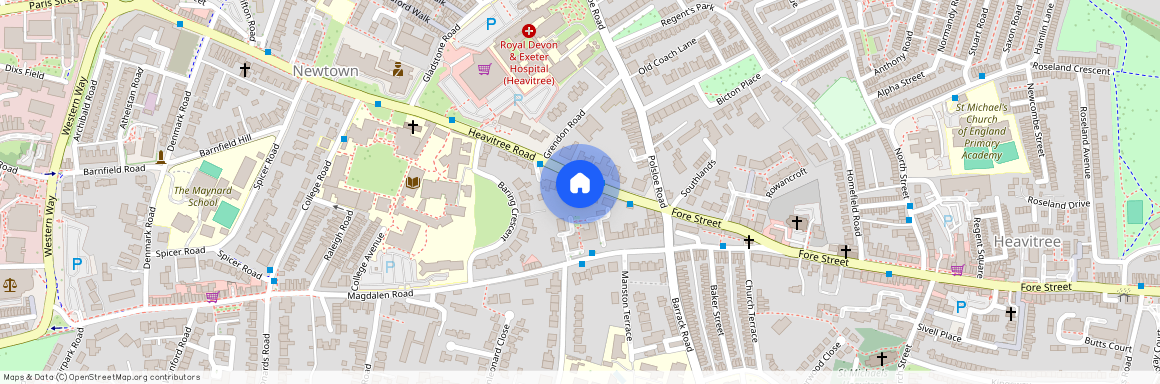 Heavitree Road, Exeter, Devon, EX1