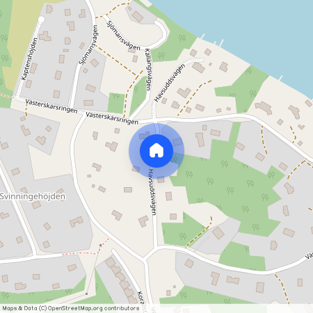 Havsuddsvägen, Åkersberga