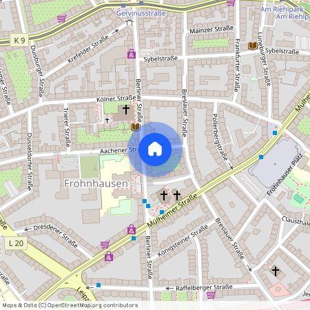 Aachener Straße 5, 45145, Essen Ot Frohnhausen