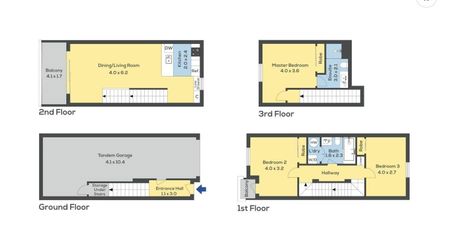 Modern 163m2 three bedroom townhouse for rent CBD - Photo 4