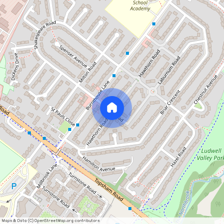 Hawthorn Road, Wonford