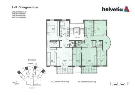 4.5 Zimmer, 113 m², 2. Stock - Photo 3
