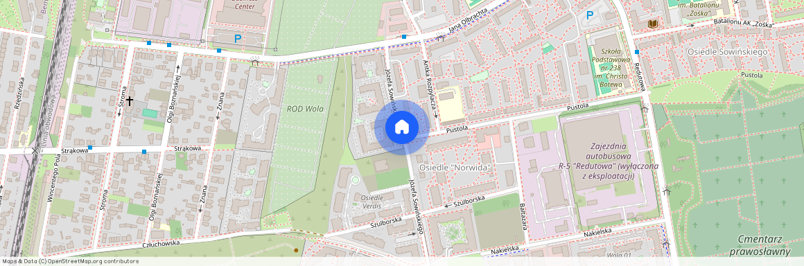 ul. Józefa Sowińskiego, Ulrychów, Wola, Warszawa, mazowieckie