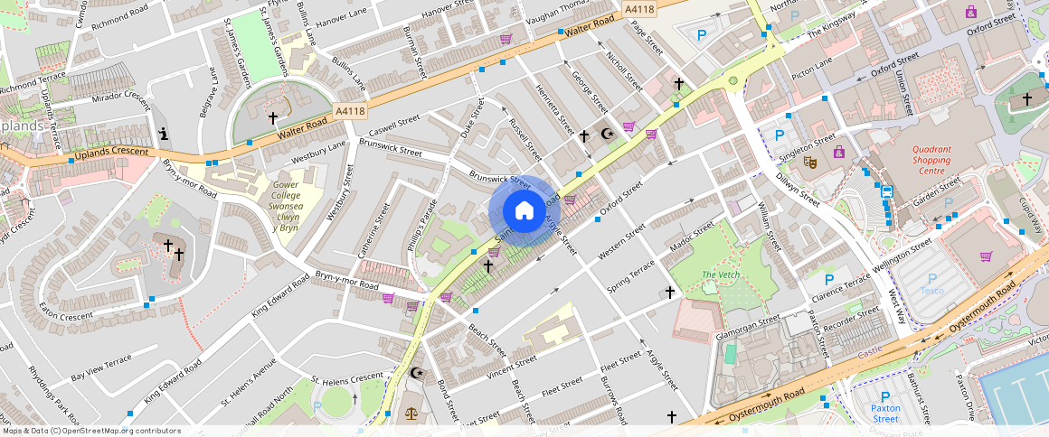 St. Helens Road, Swansea, SA1