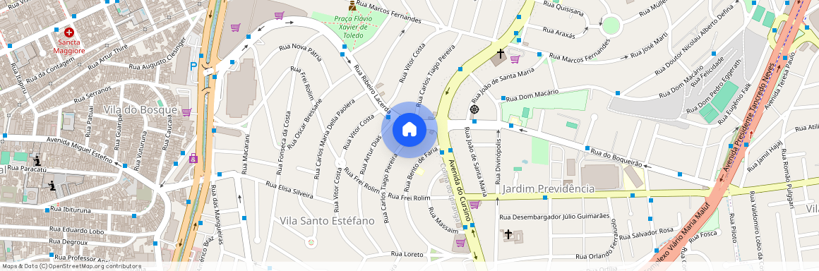 Rua Carlos Tiago Pereira, Jardim da Saúde, Bosque da Saúde, São Paulo