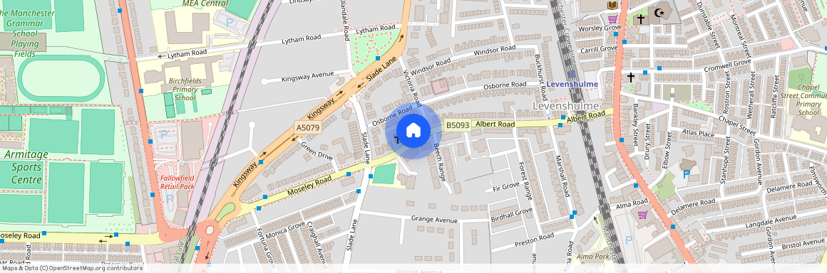 Albert Road, Manchester, M19