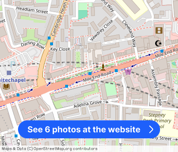 Universal Credit Welcome Mile End Underground 1 Bed Flat Available Now - Photo 1