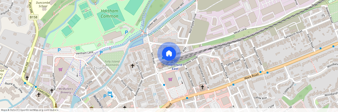 Claud Hamilton Way, Hertford