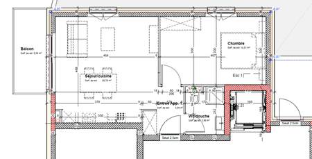 Beautiful 2.5 room apartment on the ground floor for rent in Conthey - Photo 5