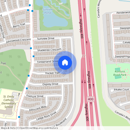 71 Thicket Trail, Vaughan