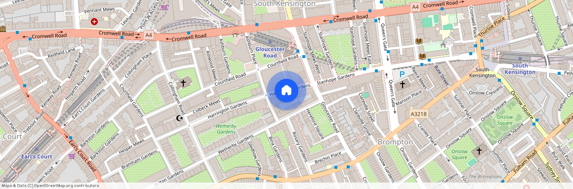 The Other House, Harrington Gardens, London, SW7