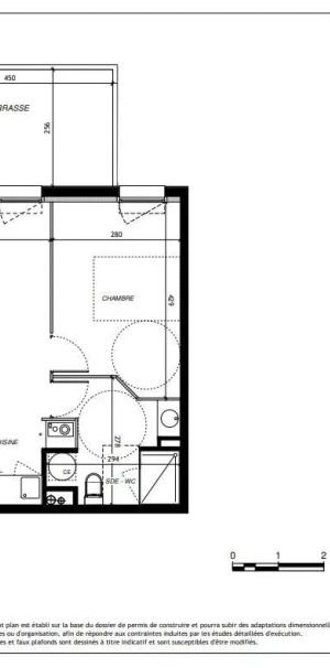 Appartement à louer 2 pièces 40.65m² - Photo 2