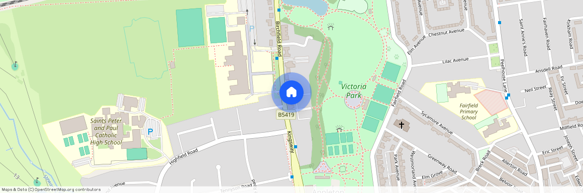 Birchfield Road, Widnes, WA8