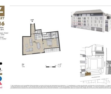 Appartement te huur - Photo 2