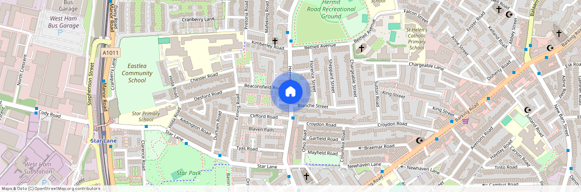 Hermit Road, Canning Town, E16